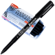 Marker permanent Okerman PM511, 0.5-2 mm, negru, varf rotund, 13.5 CM